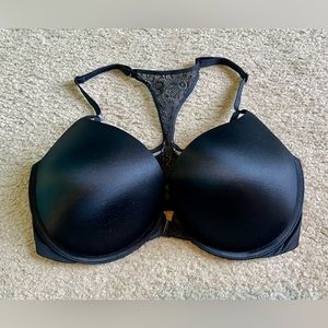 VS - front closure, racerback push up bra. 34DD